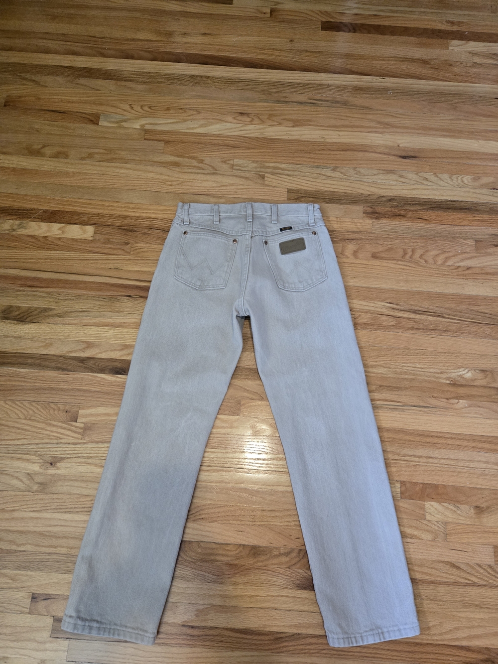 Wrangler Khaki  Men’s Straight Jeans